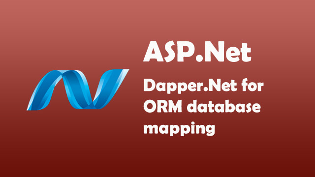 How to use Dapper.Net to perform ORM mapping to database table entity via stored procedure?