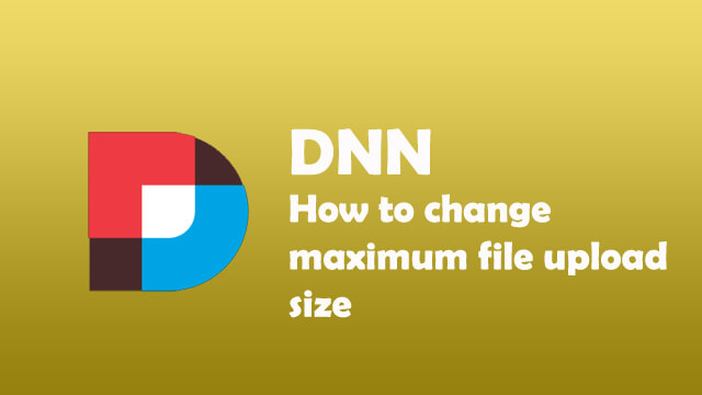 How to change the maximum file upload size in RadEditor?