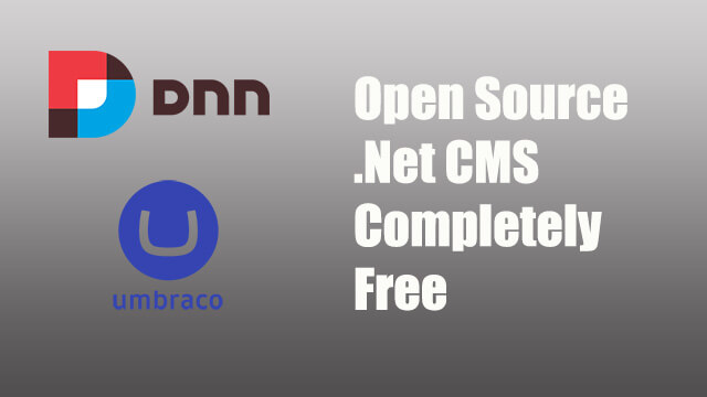 Free Open Source .Net CMS